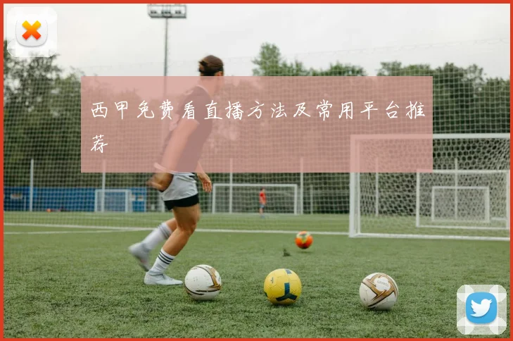 西甲免费看直播方法及常用平台推荐